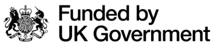 Funded by UK Government logo