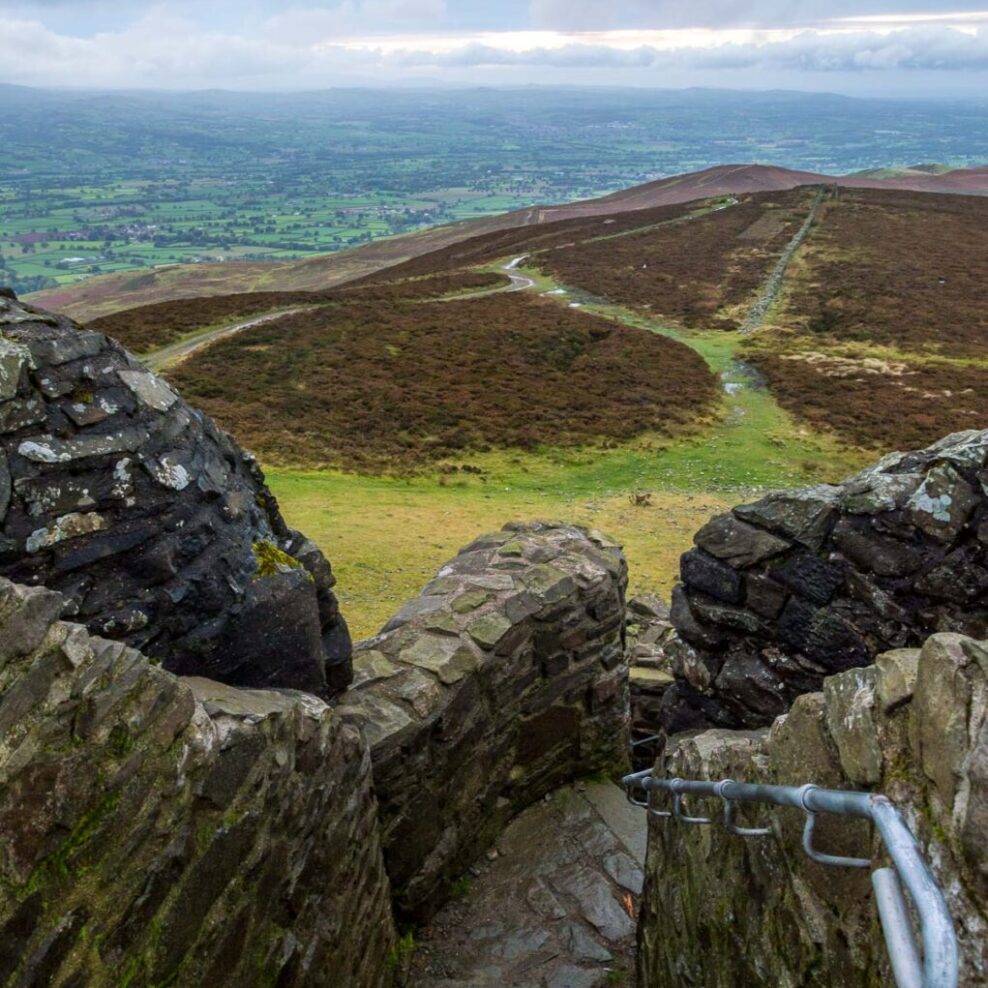 Steps of Moel Famau. The Bronte Youth and Community Centre will be completing a sponsored walk here in April.
